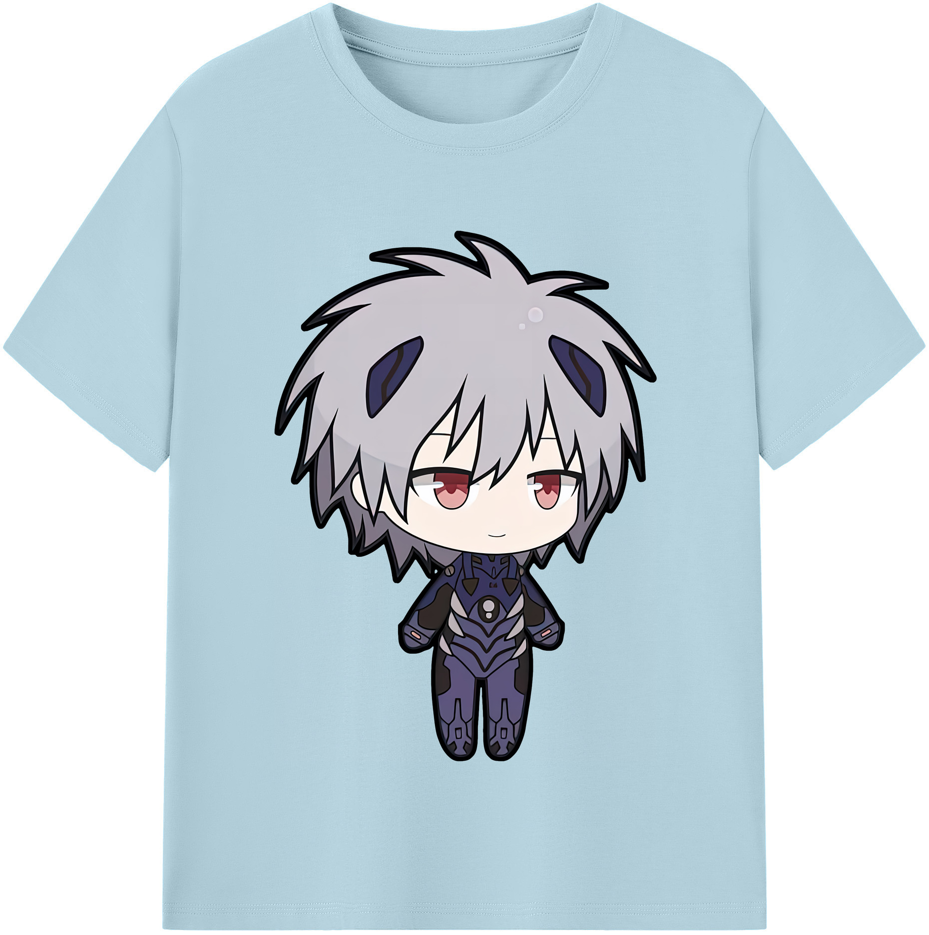 （画像用） EVA 新世紀エヴァンゲリオン 綿100％半袖Tシャツ（フロントプリント）